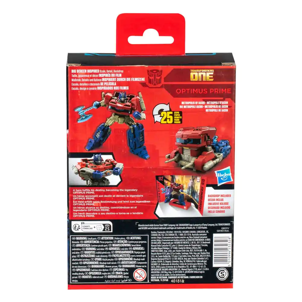 Transformers One Studio Series Deluxe Class Akcijska figura Optimus Prime 11 cm fotografija izdelka