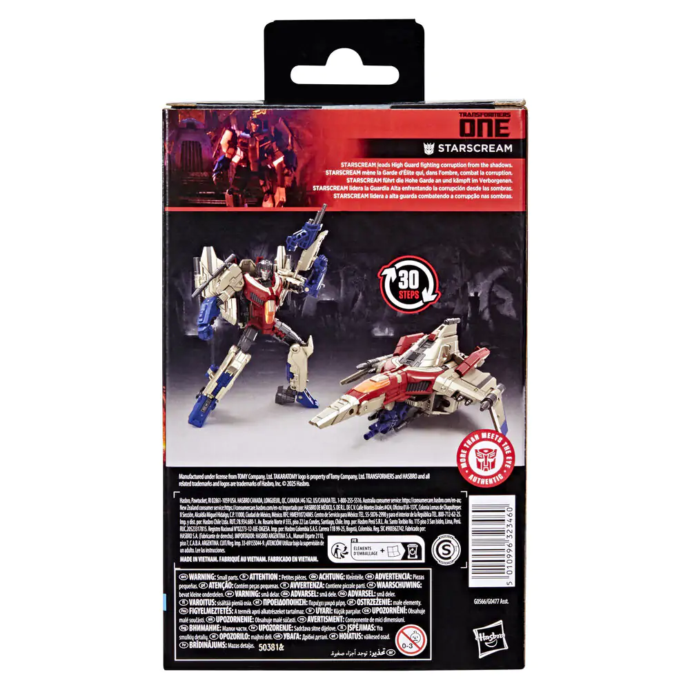 Transformers One Studio Series Starscream figurica 11,5cm fotografija izdelka