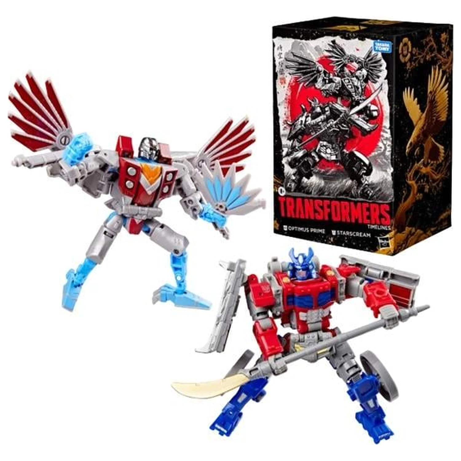 Transformers Optimus Prime & Starscream Figura Timeline 12,5 cm fotografija izdelka