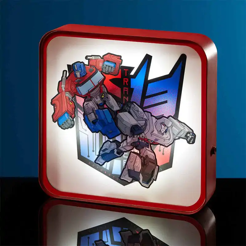 Transformers Perspex svetilka fotografija izdelka