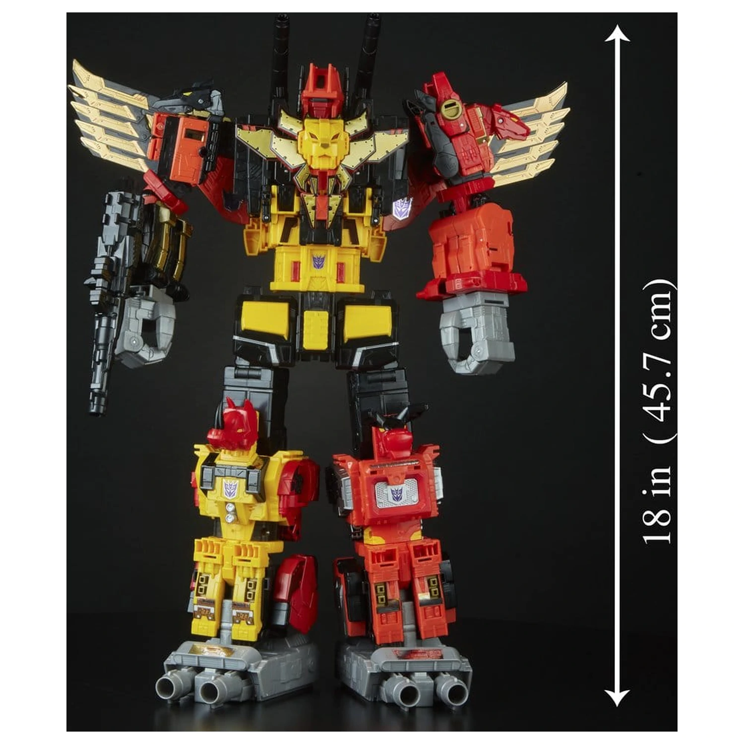 Transformers Power of the Primes Combiner Akcijska figura Predaking 45 cm fotografija izdelka