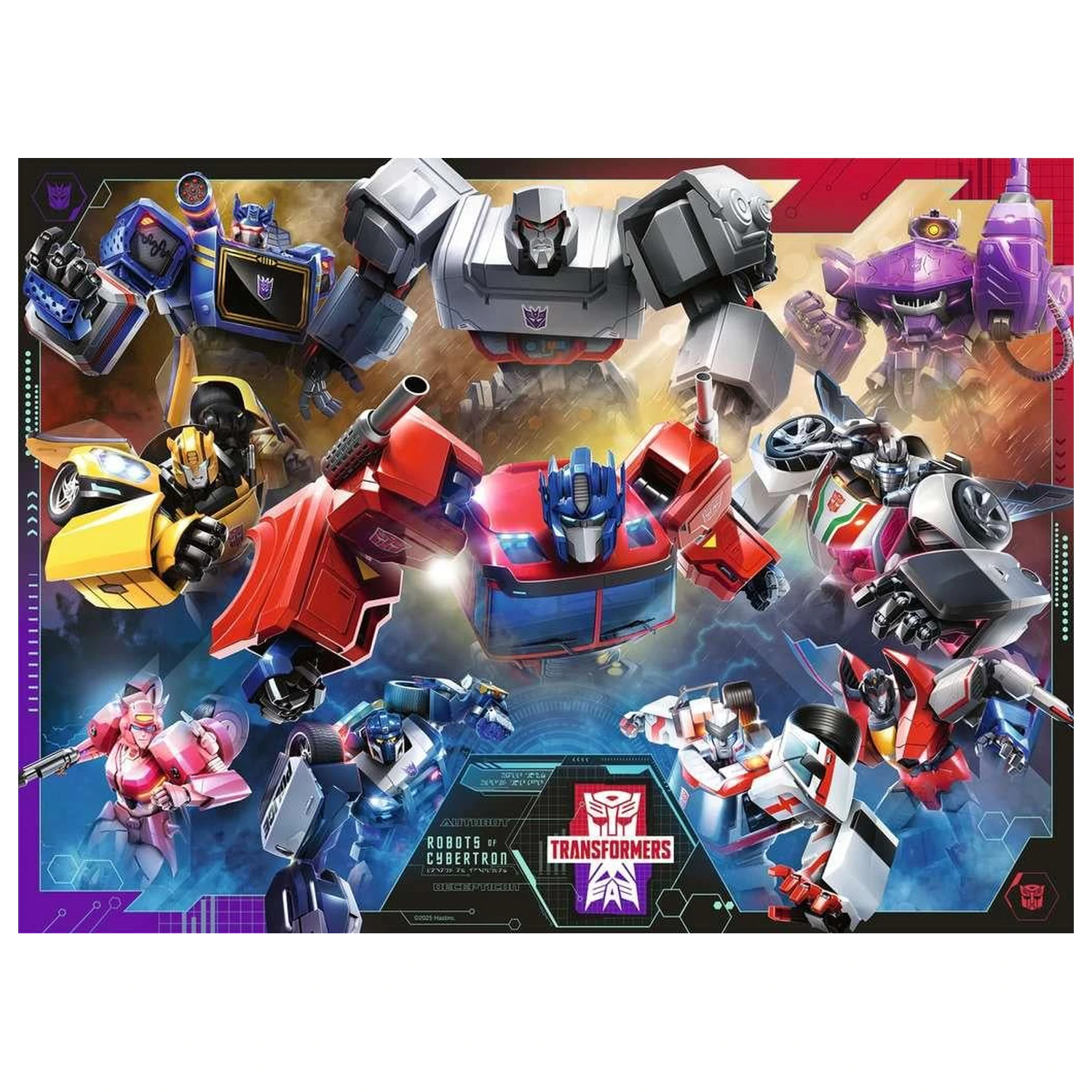 TRANSFORMERS Puzzle XXL (100 kosov) fotografija izdelka