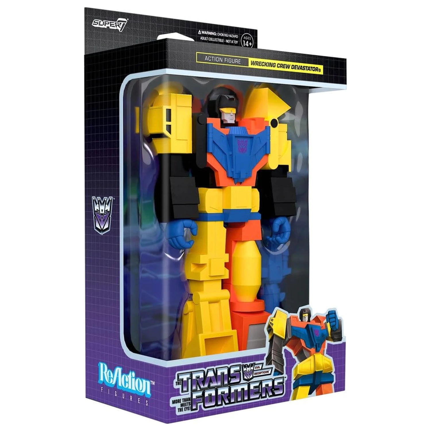 Transformers ReAction akcijska figura Devastator 10 cm fotografija izdelka