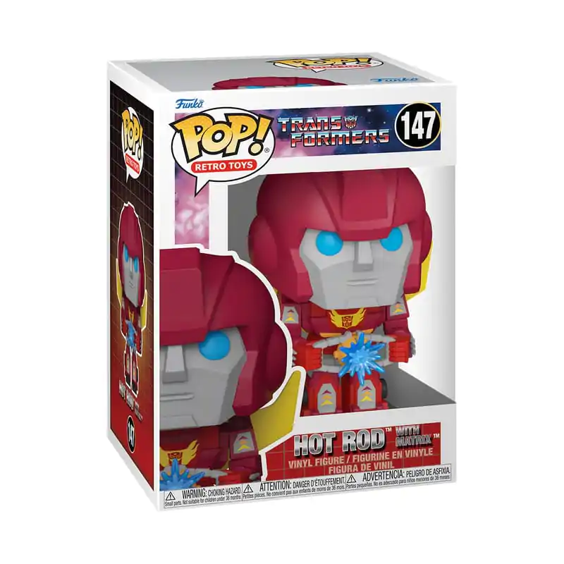 Transformers Retro Series Funko POP! TV Vinyl Figurica Hot Rod w/Matrix 9 cm fotografija izdelka