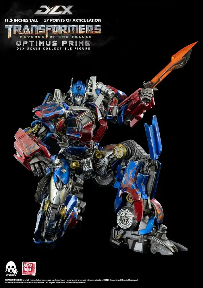 Transformers: Revenge of the Fallen DLX Akcijska figura 1/6 Optimus Prime 28 cm fotografija izdelka