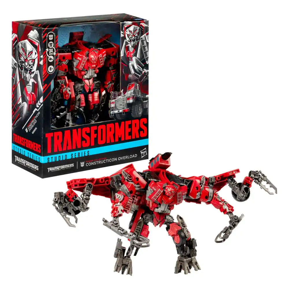 Transformers: Revenge of the Fallen Studio Series Leader Class akcijska figura Power Collection Constructicon Overload 22 cm fotografija izdelka