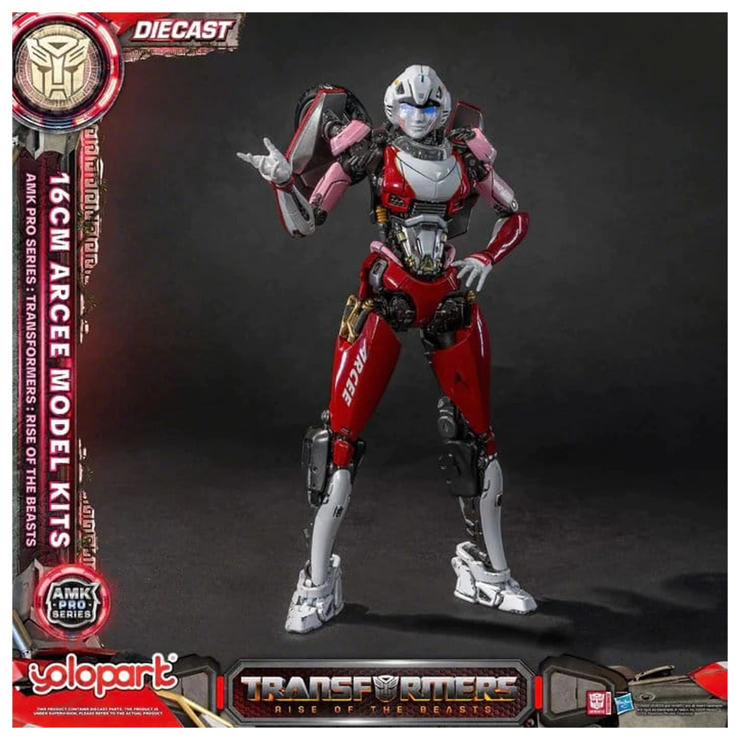 Transformers: Rise of the Beasts AMK Pro Series Komplet modela Arcee 15 cm fotografija izdelka