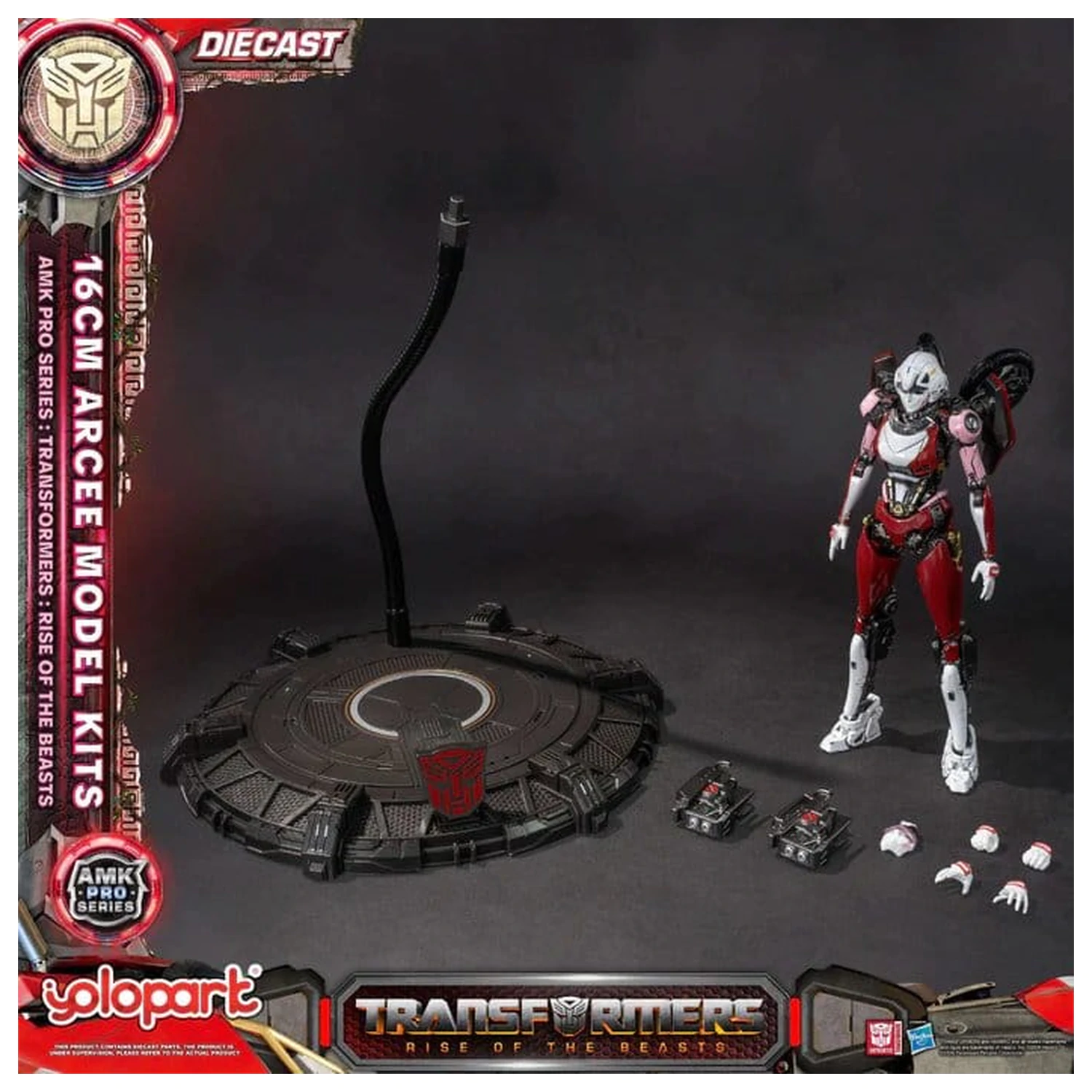Transformers: Rise of the Beasts AMK Pro Series Komplet modela Arcee 15 cm fotografija izdelka