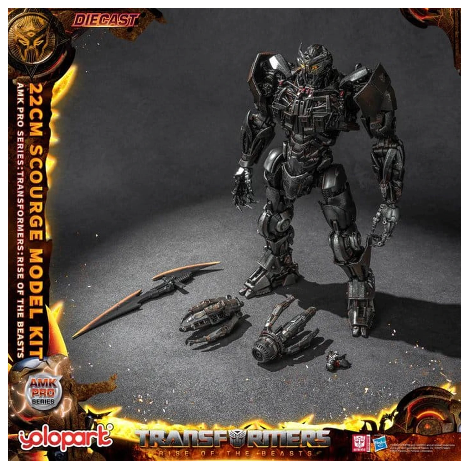 Transformers: Rise of the Beasts AMK Pro Series model komplet Scourge (Oversea Version) 22 cm fotografija izdelka
