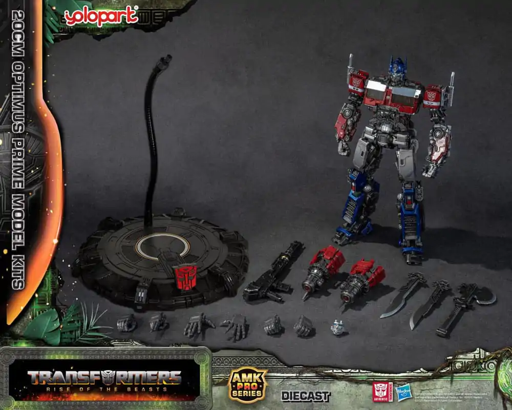 Transformers: Rise of the Beasts AMK Pro Series plastični model Optimus Prime (Oversea Version) 20 cm fotografija izdelka