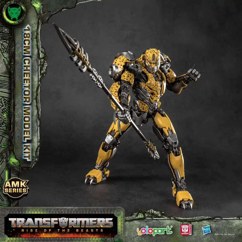 Transformers: Rise of the Beasts AMK Series Plastični Model Komplet Cheetor 22 cm fotografija izdelka