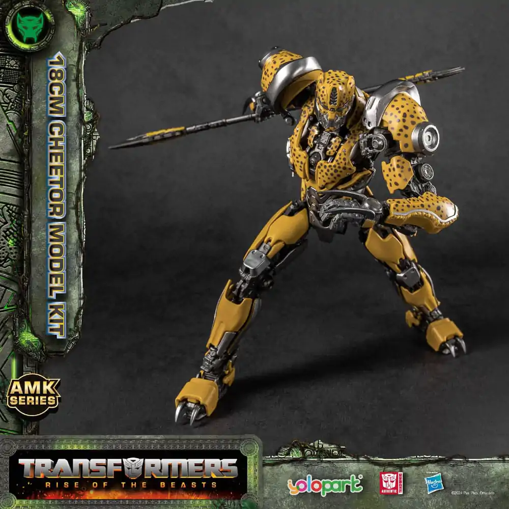 Transformers: Rise of the Beasts AMK Series Plastični Model Komplet Cheetor 22 cm fotografija izdelka