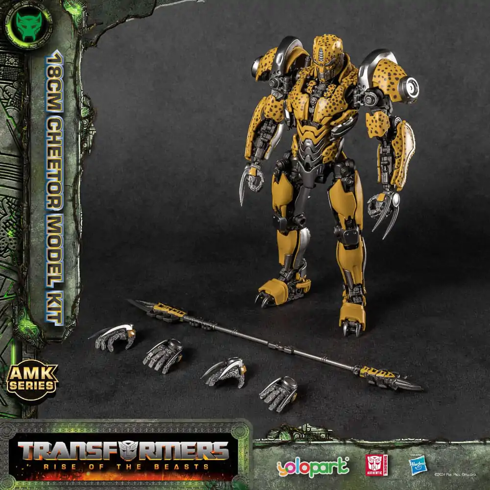 Transformers: Rise of the Beasts AMK Series Plastični Model Komplet Cheetor 22 cm fotografija izdelka