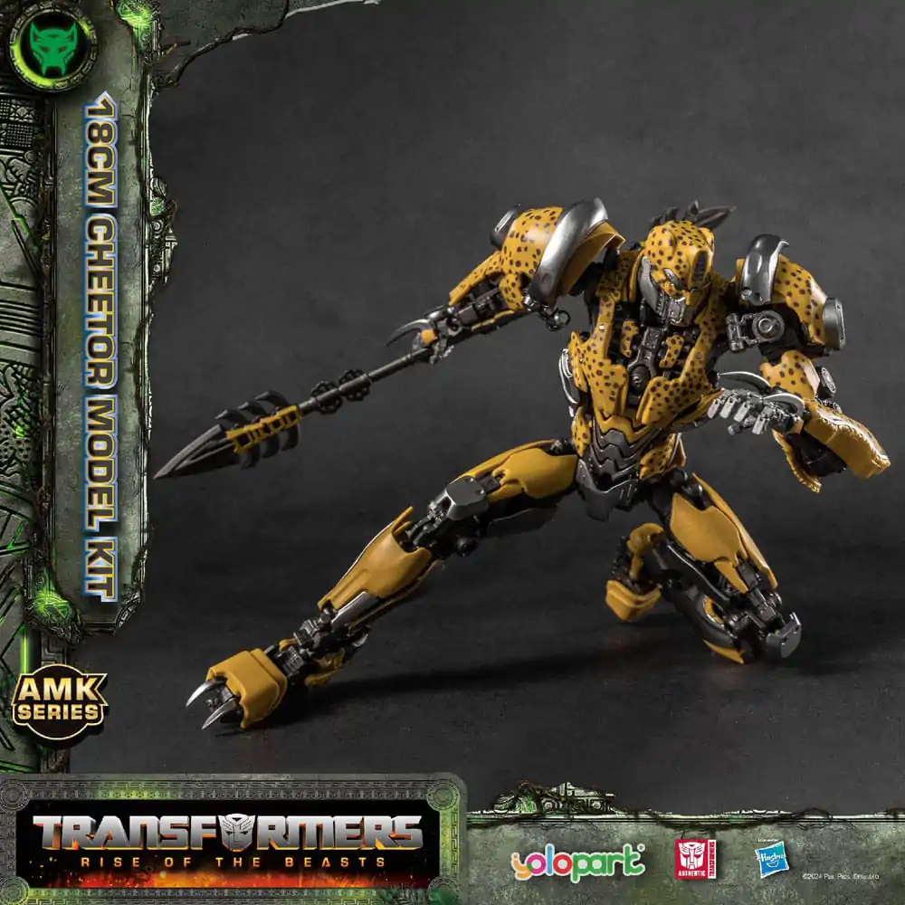 Transformers: Rise of the Beasts AMK Series Plastični Model Komplet Cheetor 22 cm fotografija izdelka