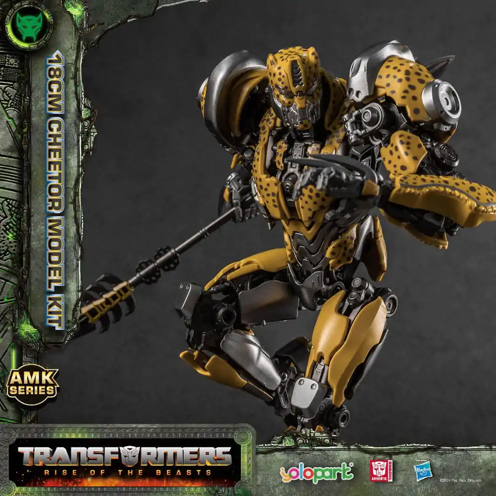 Transformers: Rise of the Beasts AMK Series Plastični Model Komplet Cheetor 22 cm fotografija izdelka