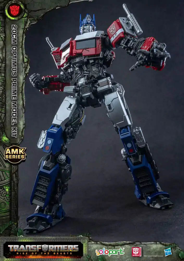 Transformers: Rise of the Beasts AMK Series plastični model komplet Optimus Prime 20 cm fotografija izdelka