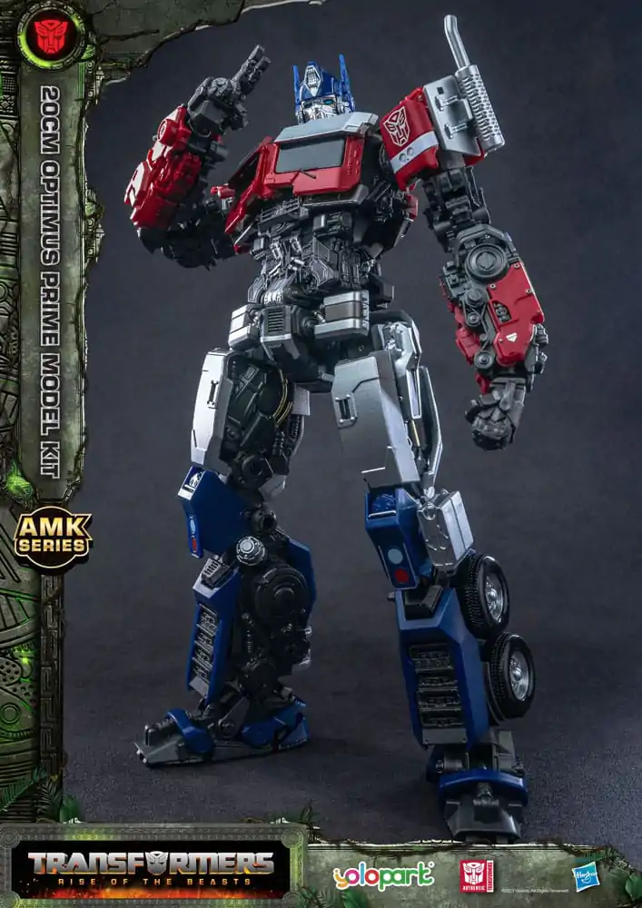 Transformers: Rise of the Beasts AMK Series plastični model komplet Optimus Prime 20 cm fotografija izdelka