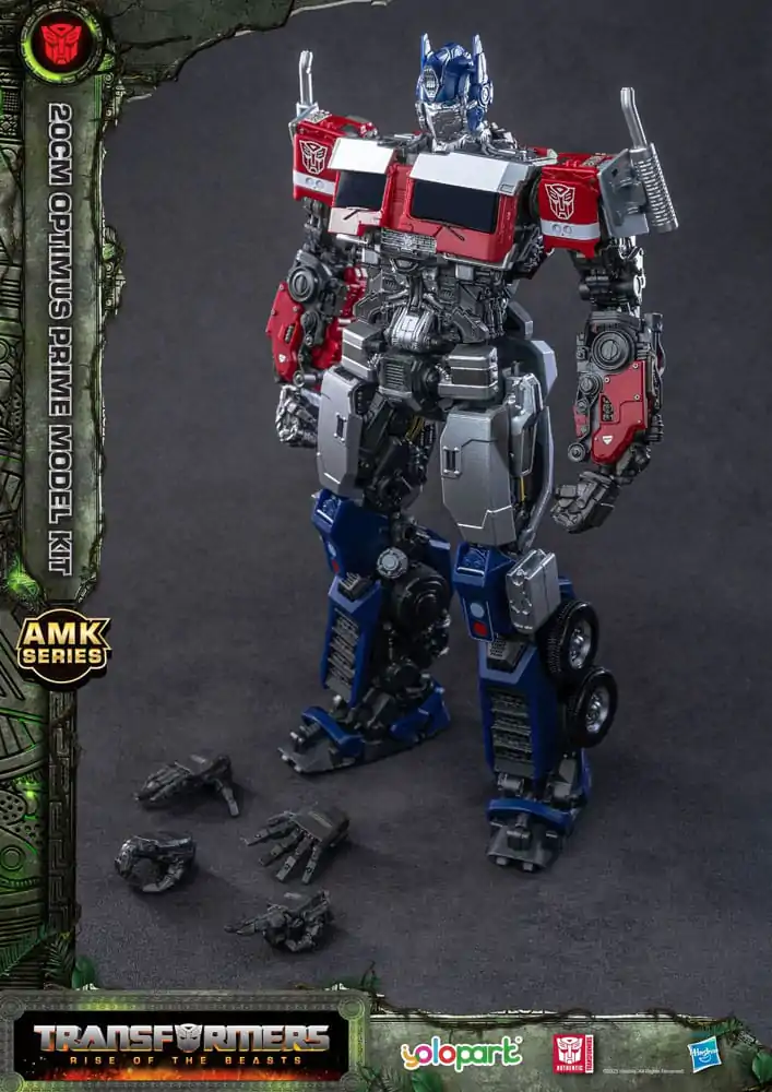 Transformers: Rise of the Beasts AMK Series plastični model komplet Optimus Prime 20 cm fotografija izdelka