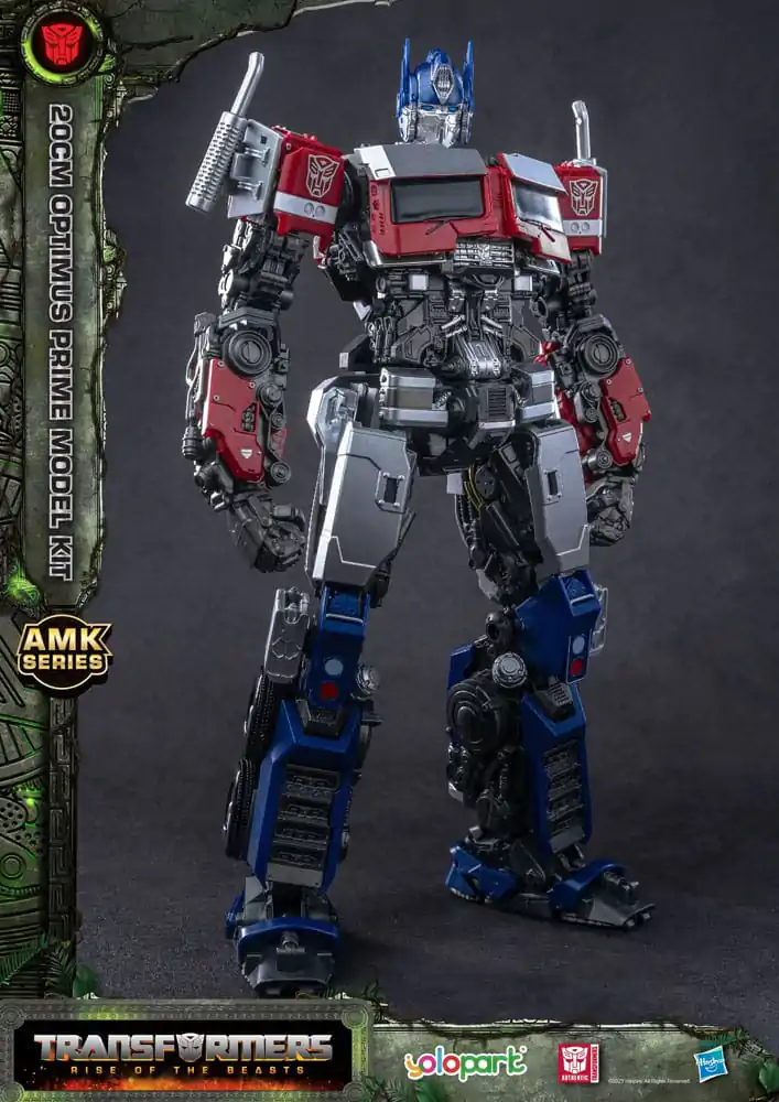 Transformers: Rise of the Beasts AMK Series plastični model komplet Optimus Prime 20 cm fotografija izdelka