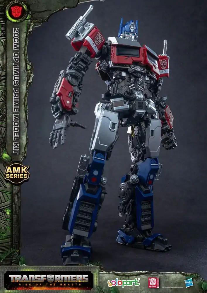 Transformers: Rise of the Beasts AMK Series plastični model komplet Optimus Prime 20 cm fotografija izdelka