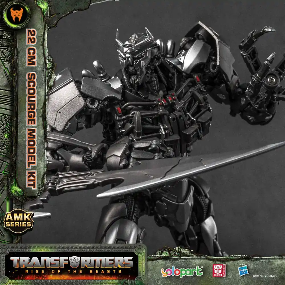 Transformers: Rise of the Beasts AMK Series Plastični Model Komplet Scourge 22 cm fotografija izdelka