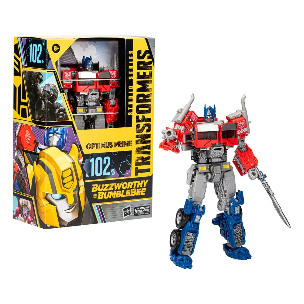 Transformers: Rise of the Beasts Buzzworthy Bumblebee Studio Series figura Optimus Prime 102BB 16 cm fotografija izdelka
