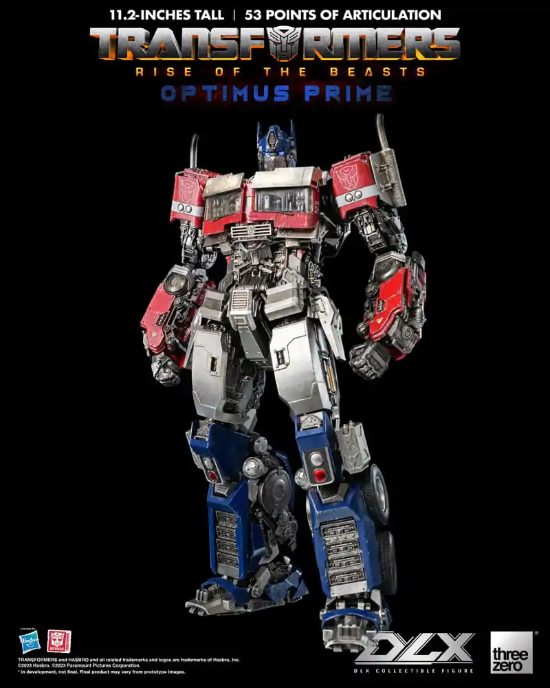 Transformers: Rise of the Beasts DLX Akcijska figura 1/6 Optimus Prime 28 cm fotografija izdelka