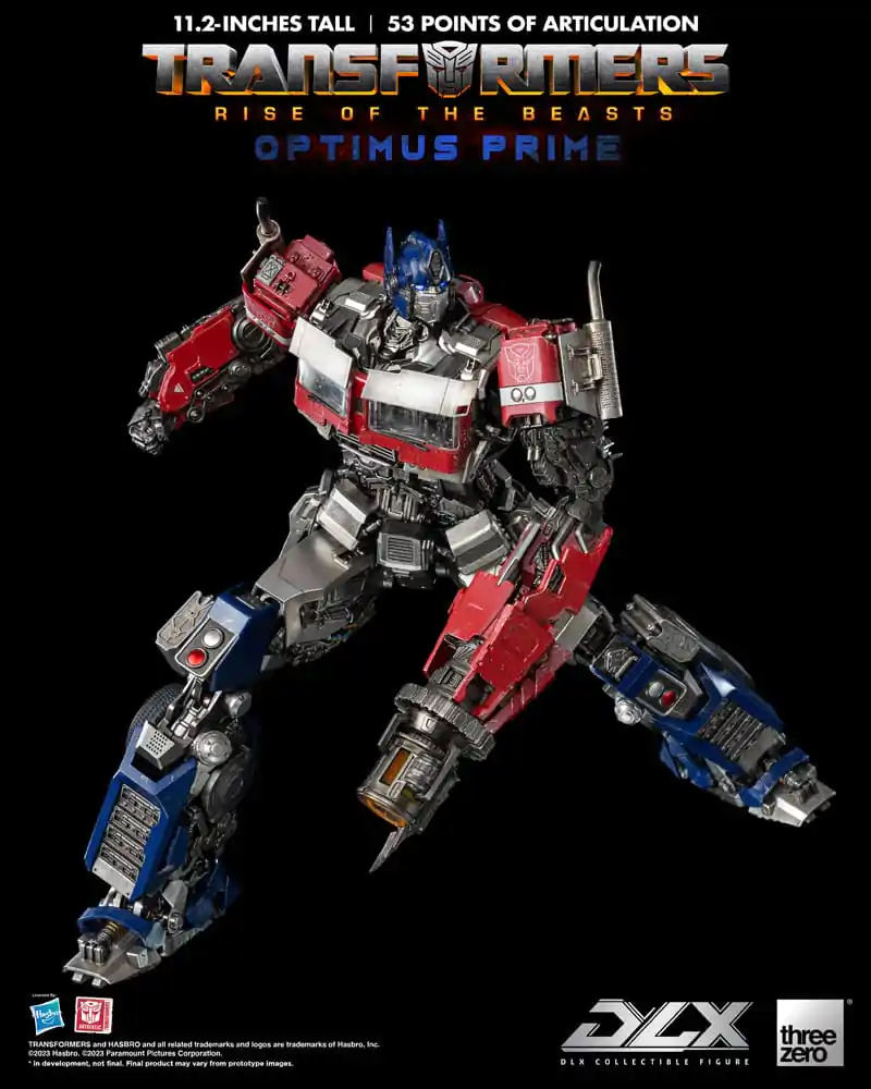 Transformers: Rise of the Beasts DLX Akcijska figura 1/6 Optimus Prime 28 cm fotografija izdelka