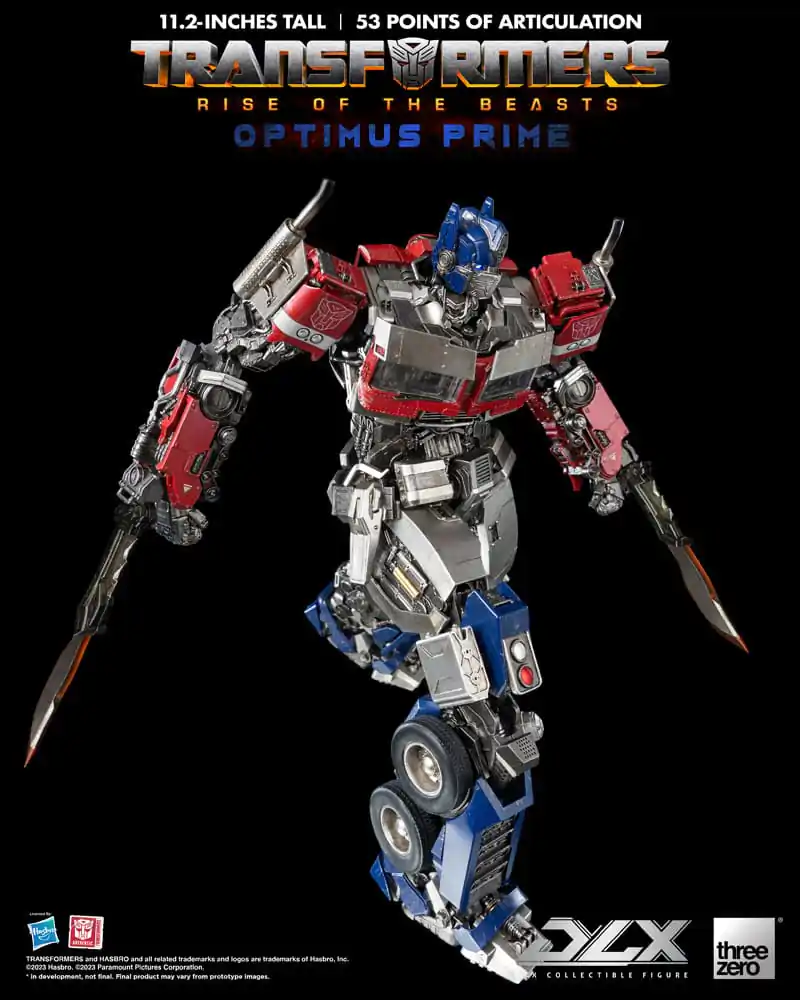 Transformers: Rise of the Beasts DLX Akcijska figura 1/6 Optimus Prime 28 cm fotografija izdelka