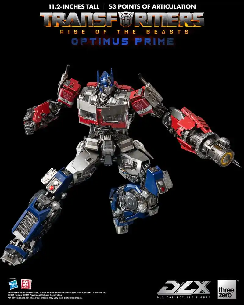 Transformers: Rise of the Beasts DLX Akcijska figura 1/6 Optimus Prime 28 cm fotografija izdelka