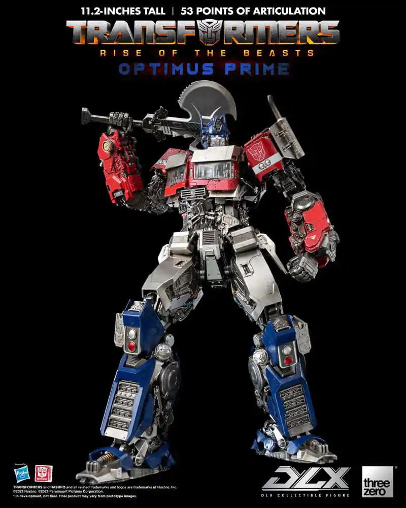 Transformers: Rise of the Beasts DLX Akcijska figura 1/6 Optimus Prime 28 cm fotografija izdelka