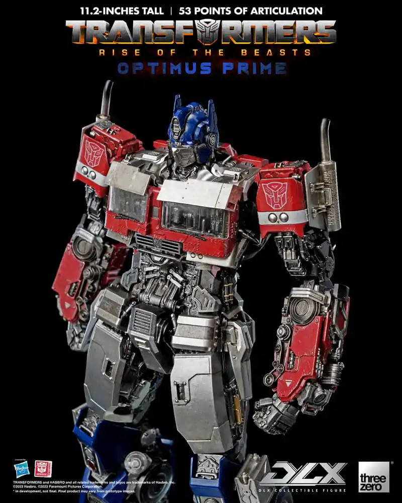 Transformers: Rise of the Beasts DLX Akcijska figura 1/6 Optimus Prime 28 cm fotografija izdelka