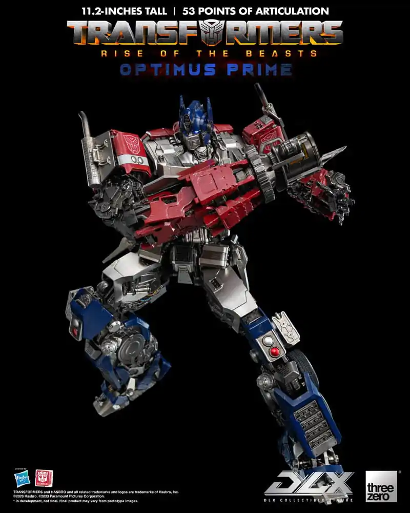 Transformers: Rise of the Beasts DLX Akcijska figura 1/6 Optimus Prime 28 cm fotografija izdelka