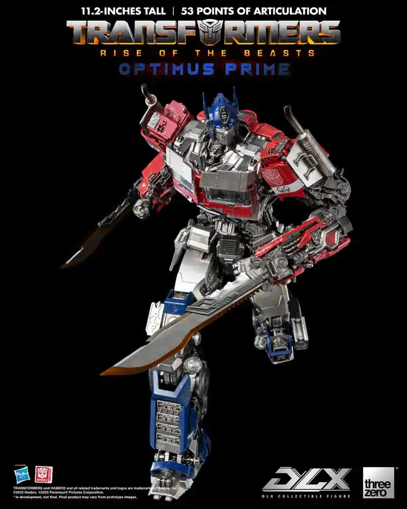 Transformers: Rise of the Beasts DLX Akcijska figura 1/6 Optimus Prime 28 cm fotografija izdelka