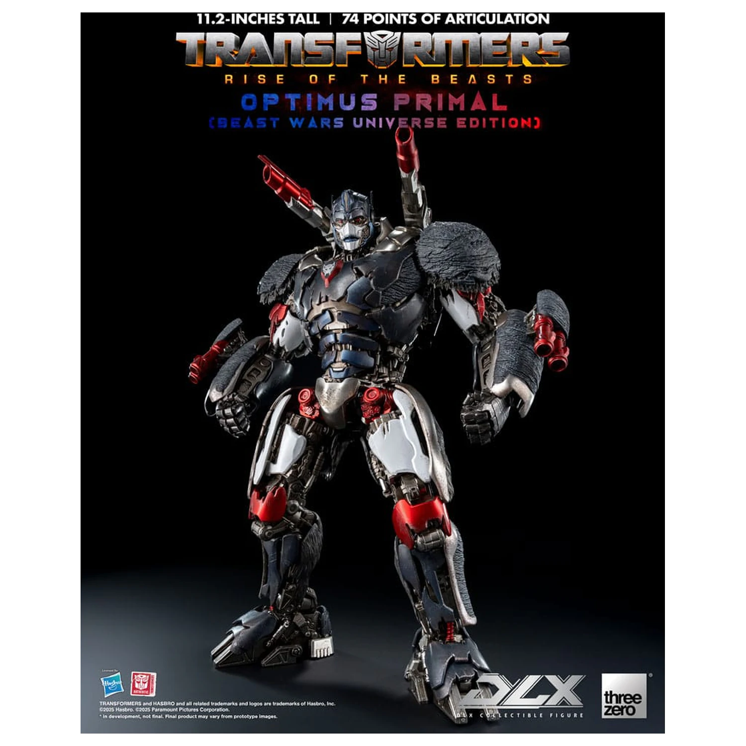 Transformers: Rise of the Beasts DLX akcijska figura Optimus Primal (Beast Wars Universe Edition) 29 cm fotografija izdelka