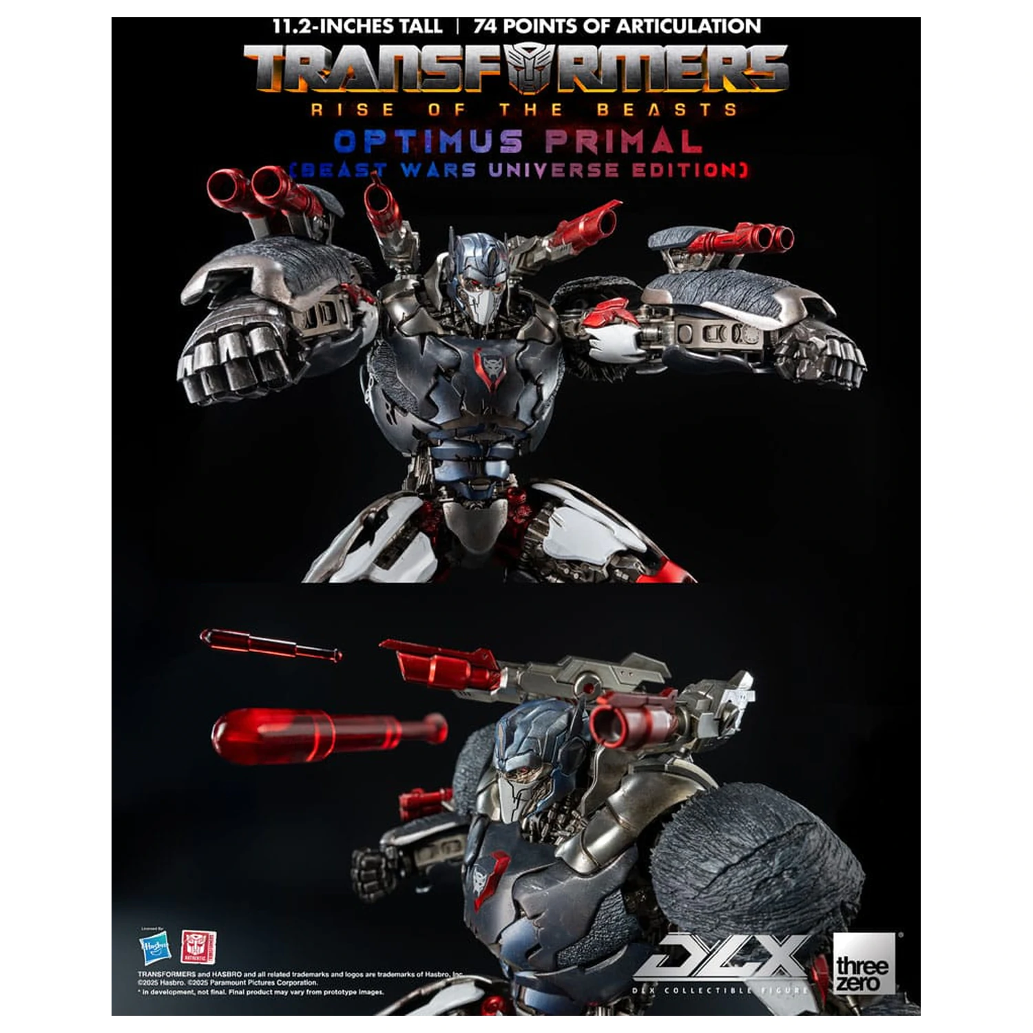 Transformers: Rise of the Beasts DLX akcijska figura Optimus Primal (Beast Wars Universe Edition) 29 cm fotografija izdelka