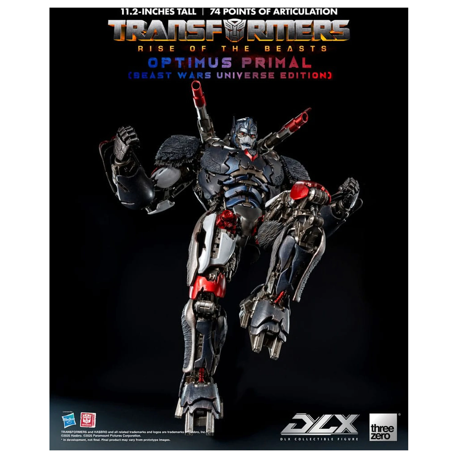 Transformers: Rise of the Beasts DLX akcijska figura Optimus Primal (Beast Wars Universe Edition) 29 cm fotografija izdelka