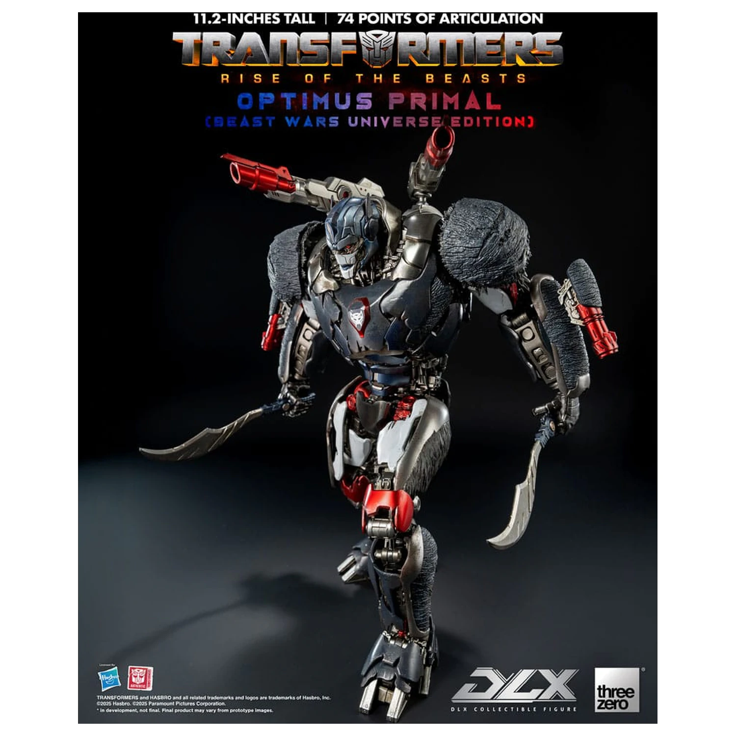 Transformers: Rise of the Beasts DLX akcijska figura Optimus Primal (Beast Wars Universe Edition) 29 cm fotografija izdelka