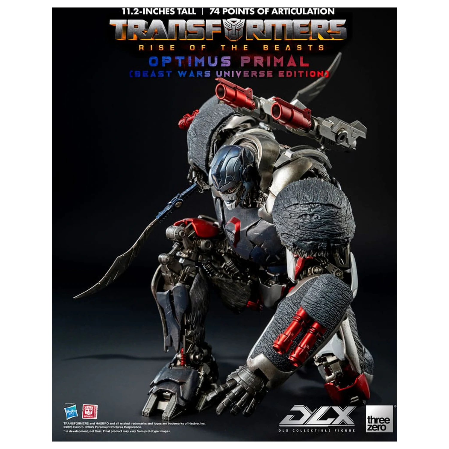 Transformers: Rise of the Beasts DLX akcijska figura Optimus Primal (Beast Wars Universe Edition) 29 cm fotografija izdelka