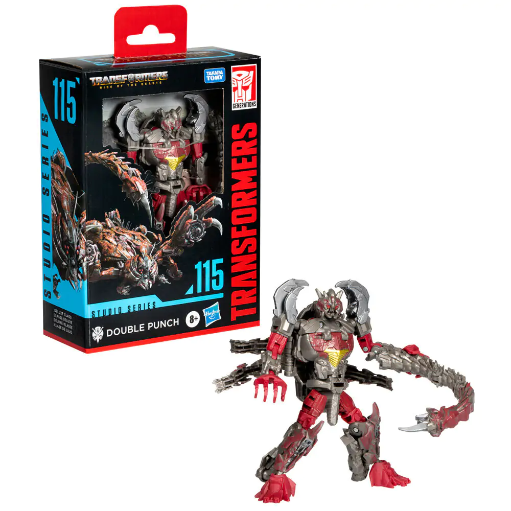 Transformers Rise of the Beats Studio Series Double Punch figura 11 cm fotografija izdelka