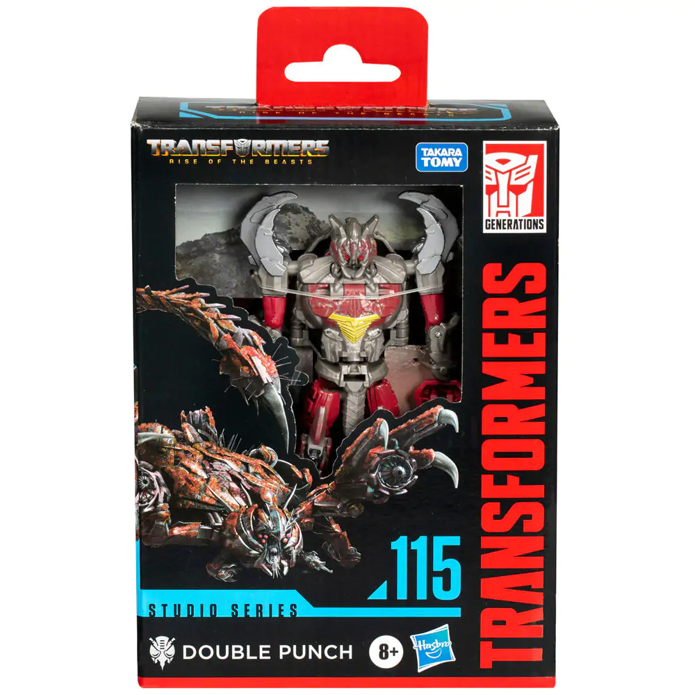 Transformers Rise of the Beats Studio Series Double Punch figura 11 cm fotografija izdelka