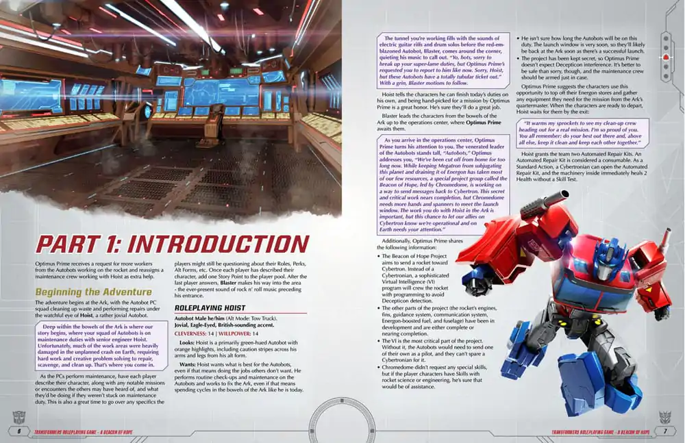 Transformers RPG Pustolovščina Svetilnik Upanja & GM Zaslon *Englische Version* fotografija izdelka