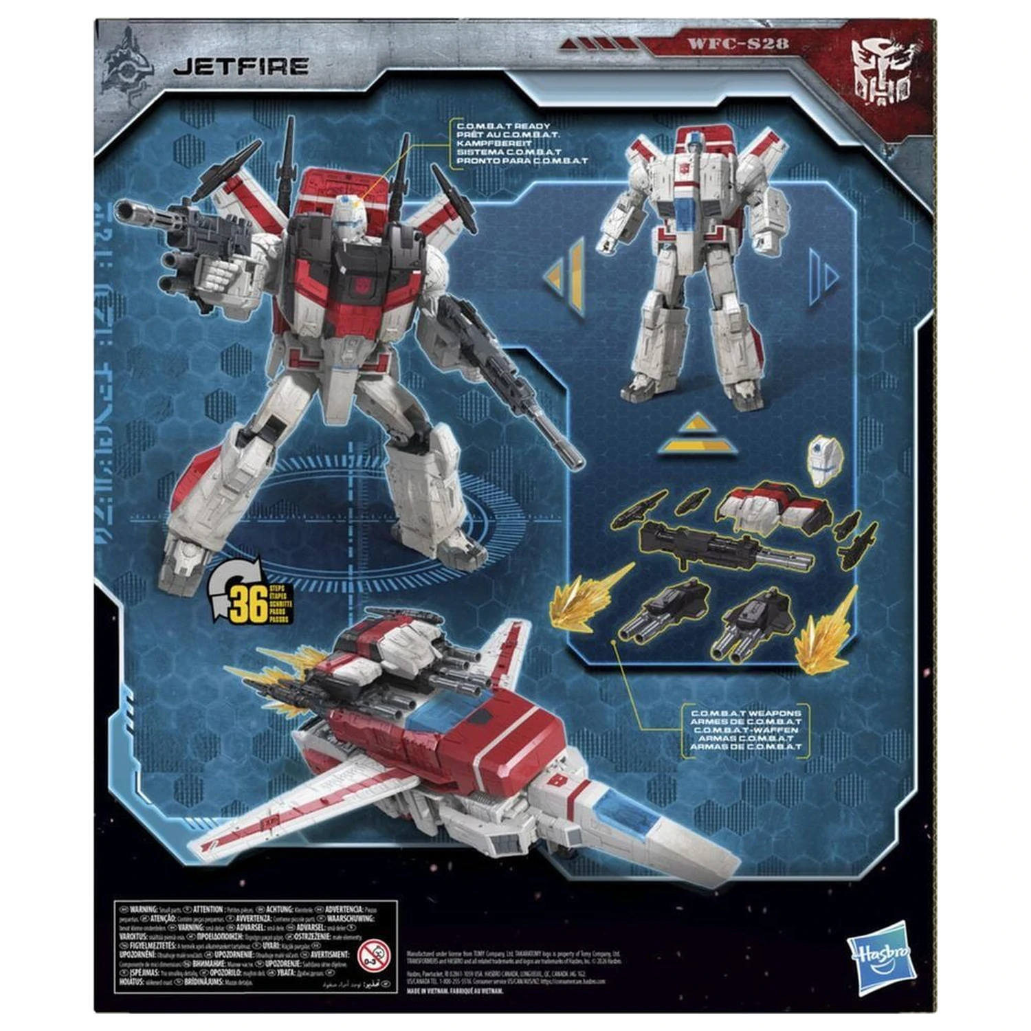 Transformers Siege War for Cybertron Jetfire figura 28 cm fotografija izdelka