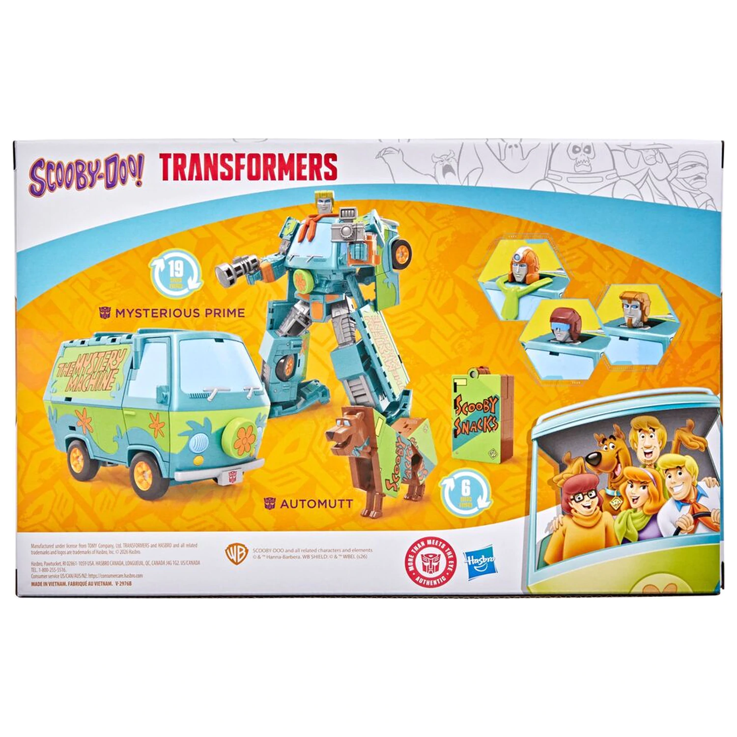 Transformers Sooby Doo figure, set, 15cm fotografija izdelka