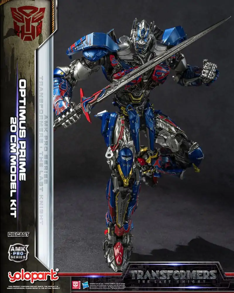 Transformers: The Last Knight AMK Pro Series plastični model Optimus Prime (Oversea Version) 20 cm fotografija izdelka