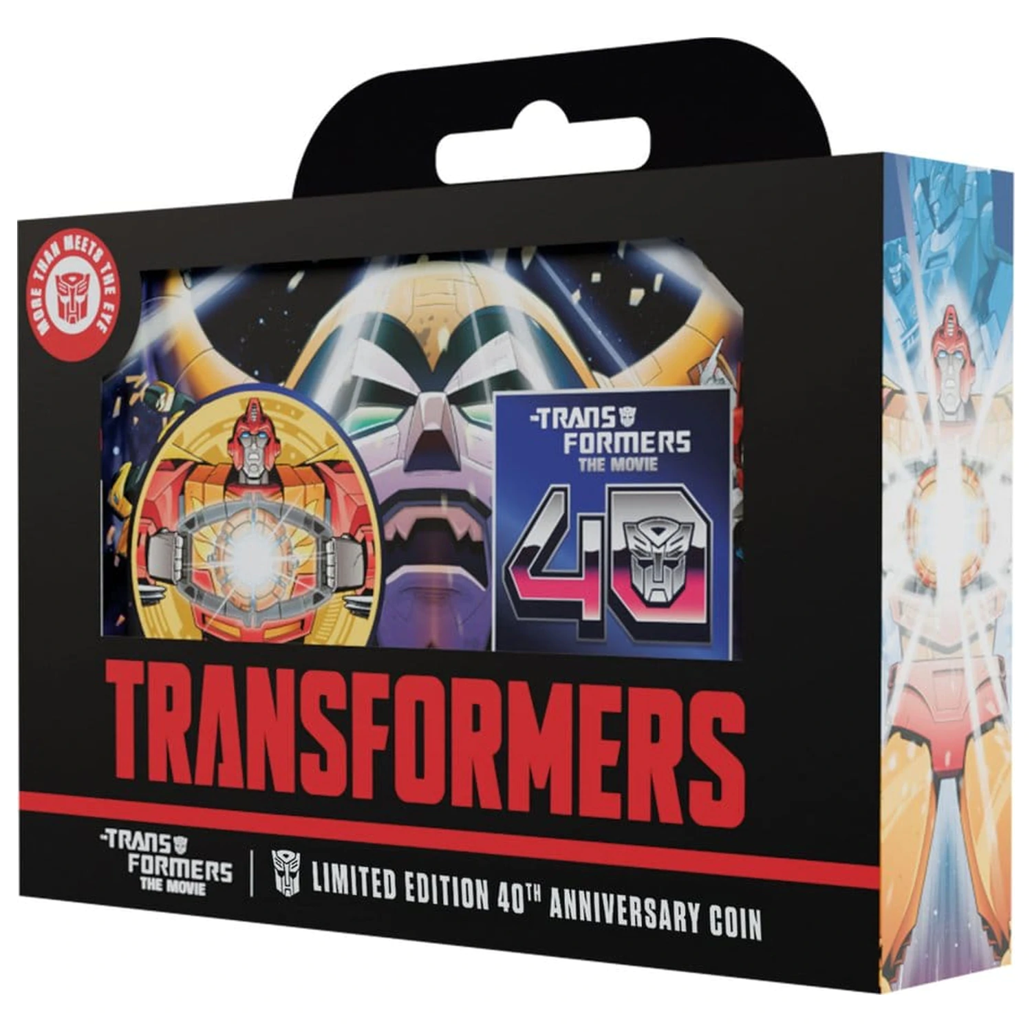 Transformers Zbirateljski kovanec The Movie 40th Anniversary Limited Edition 24k Gold Plated fotografija izdelka
