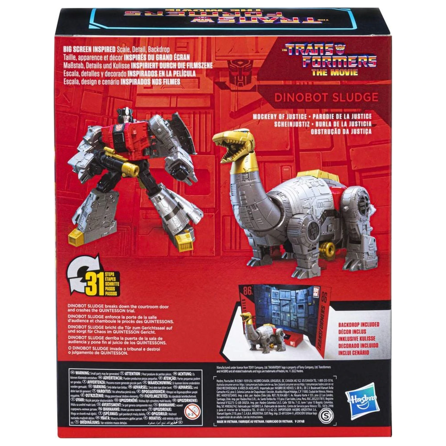 Transformers The Movie Dinobot Sludge figurica 21,5 cm fotografija izdelka