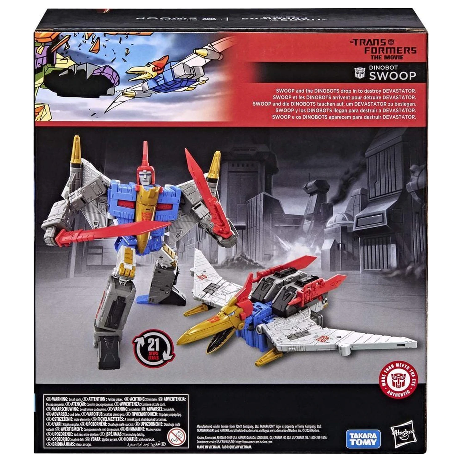 Transformers The Movie Studio Series Dinobot Swoop figura 21 cm fotografija izdelka