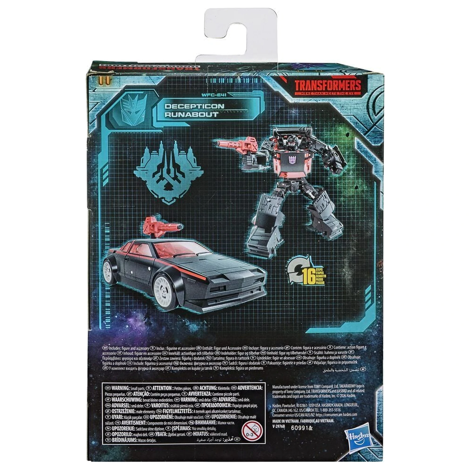 Transformers - Transformers Earthrise War For Cybertron Trilogy Decepticon Ronabout figura 14cm fotografija izdelka