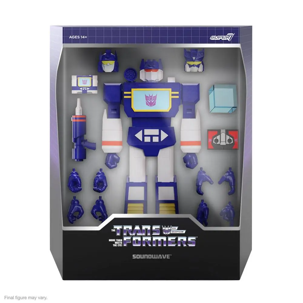 Transformers Ultimates akcijska figura Soundwave G1 18 cm fotografija izdelka